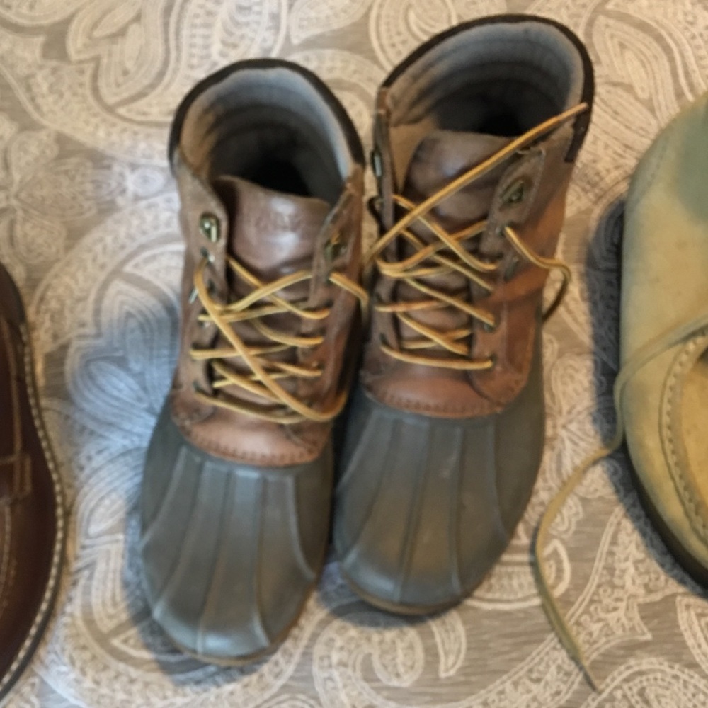 Sperry duck boots. Men’s size 8